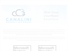 Tablet Screenshot of canalini.com